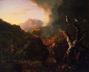 Thomas Cole Landscape with Dead Tree painting